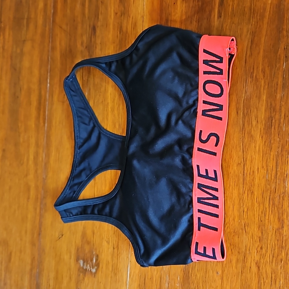 Black Forever 21 Workout sports Bra Small